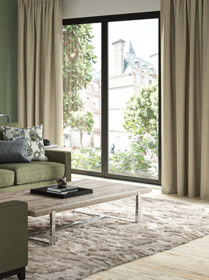 Edmund Bell Duo Fire Retardant Curtains Lifestyle