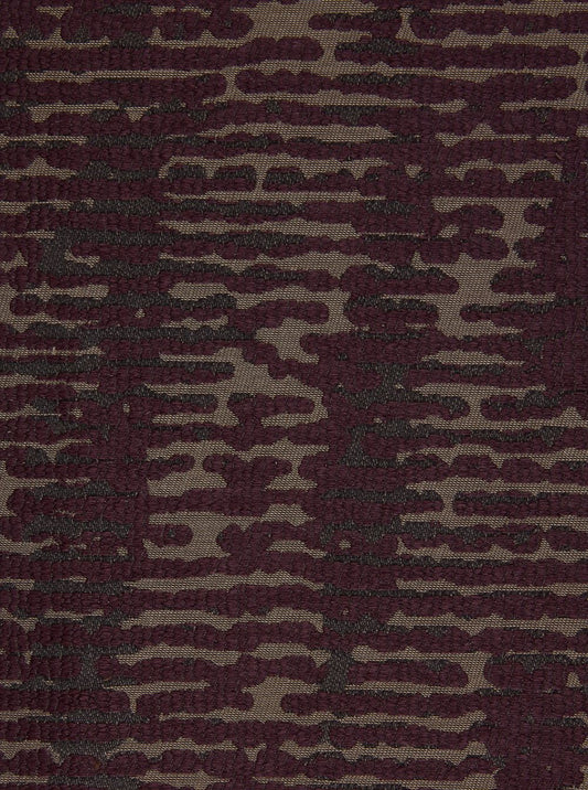 Rhythm Mulberry - Edmund Bell Weave fabric swatch