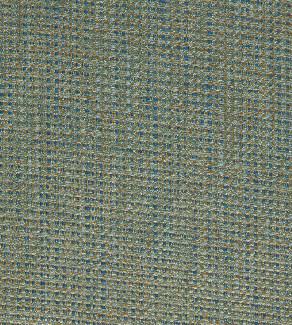 Edmund Bell Pulse Peacock Fire Retardant Curtains