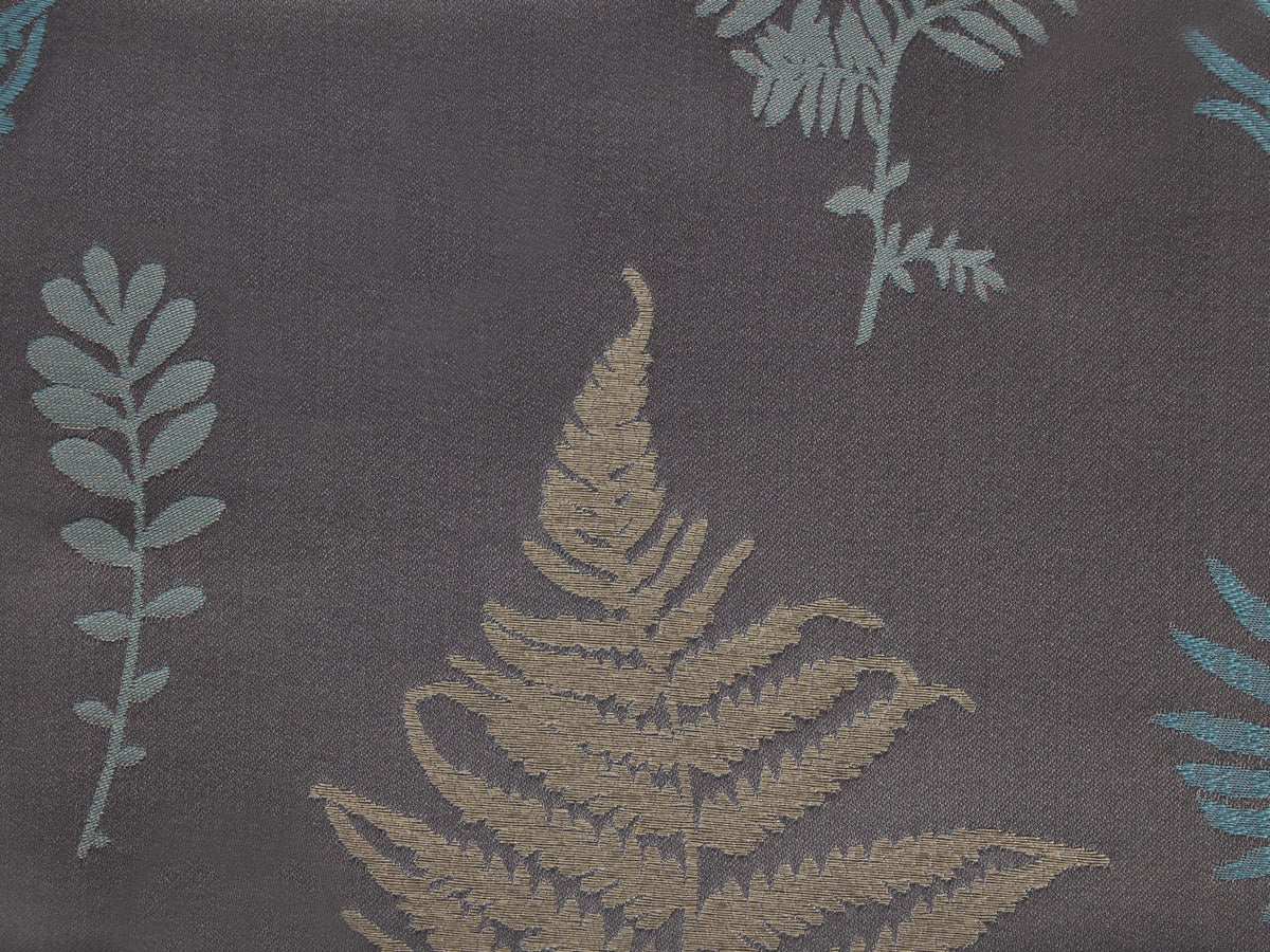 Edmund Bell Aura Azure Fire Retardant Curtains