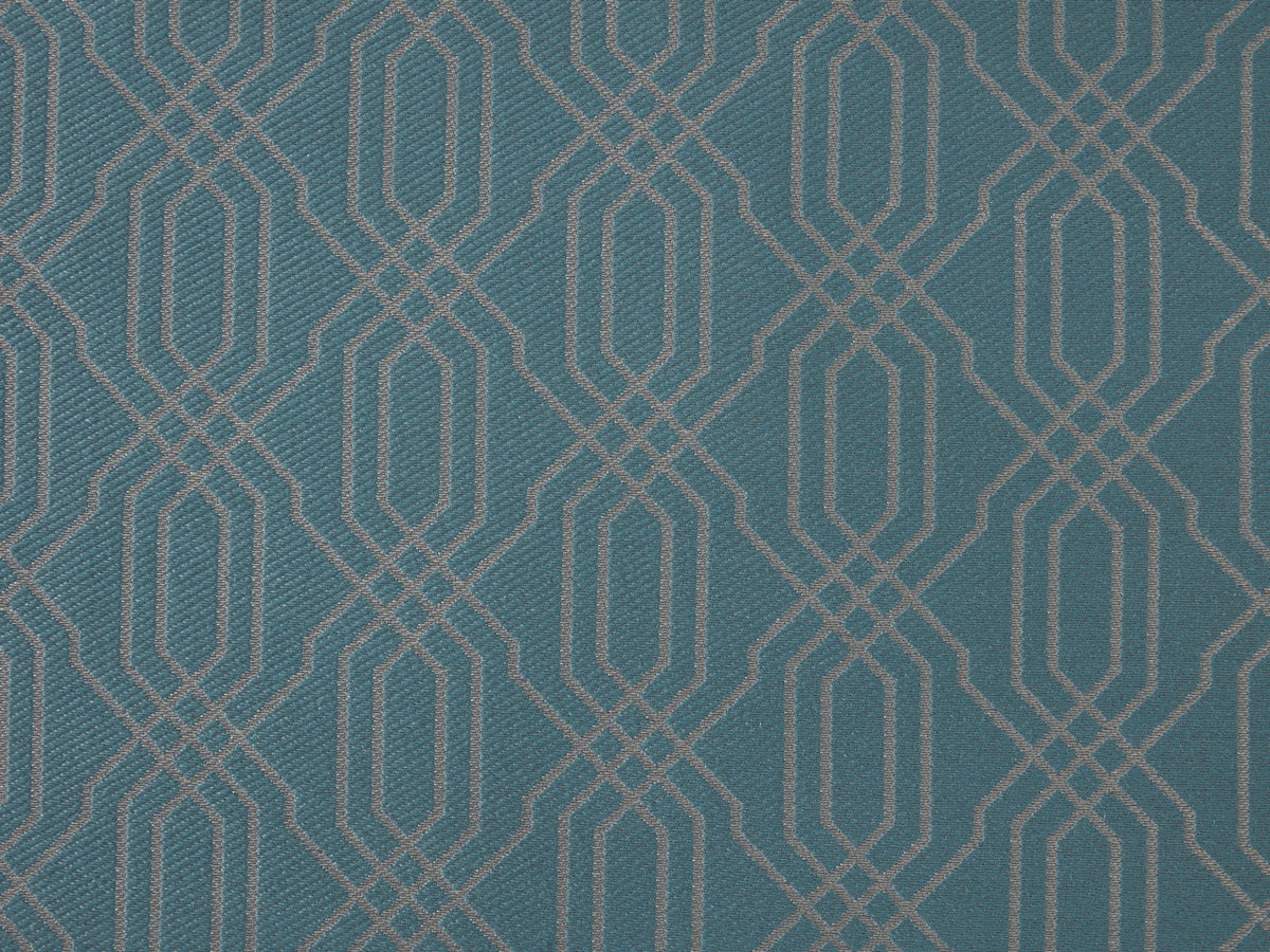 Grosvenor Azure - Edmund Bell Weave fabric swatch