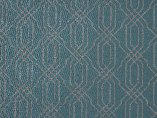Grosvenor Azure - Edmund Bell Weave fabric swatch