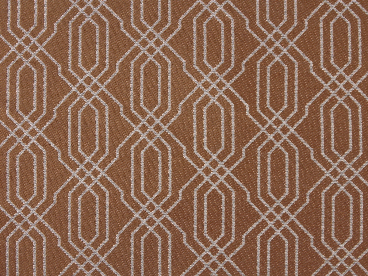 Grosvenor Copper - Edmund Bell Weave fabric swatch