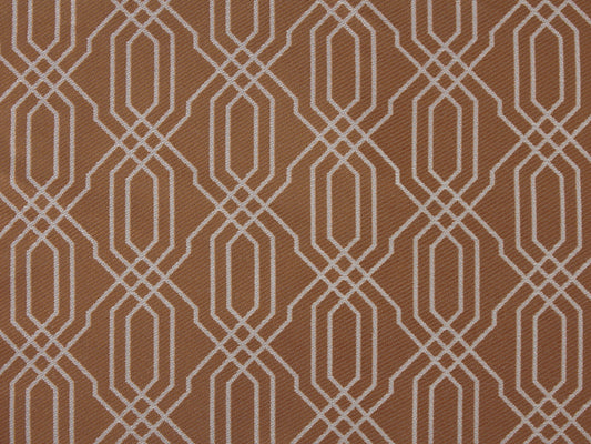 Grosvenor Copper - Edmund Bell Weave fabric swatch