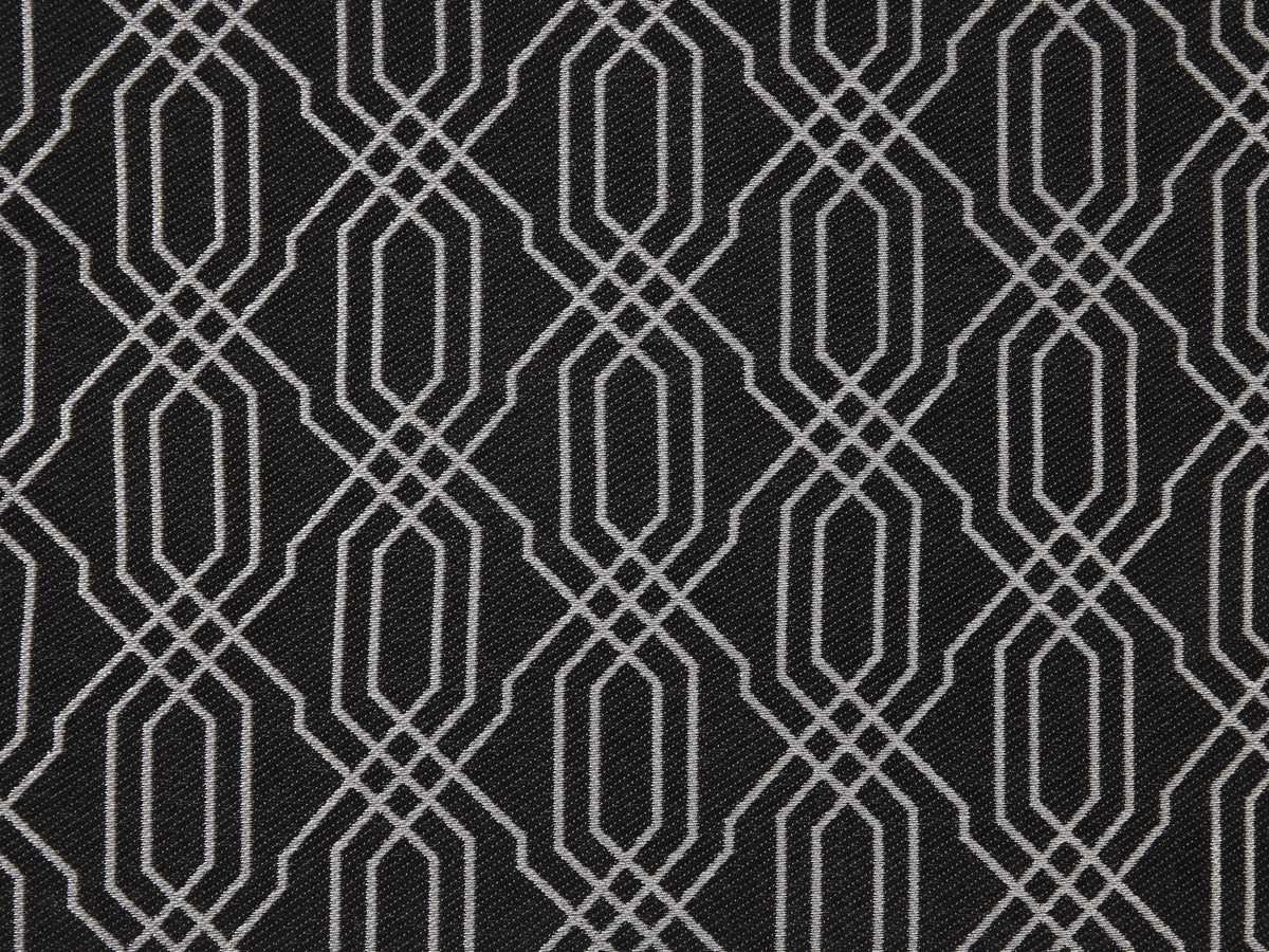 Grosvenor Ebony - Edmund Bell Weave fabric swatch