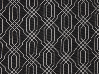 Grosvenor Ebony - Edmund Bell Weave fabric swatch