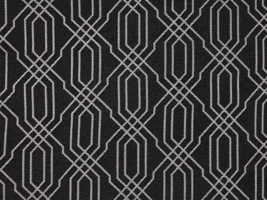 Grosvenor Ebony - Edmund Bell Weave fabric swatch