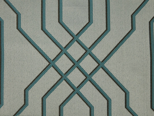 Burlington Azure - Edmund Bell Weave fabric swatch