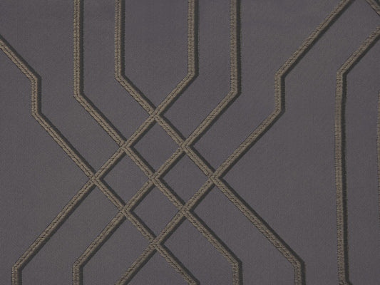 Burlington Graphite - Edmund Bell Weave fabric swatch