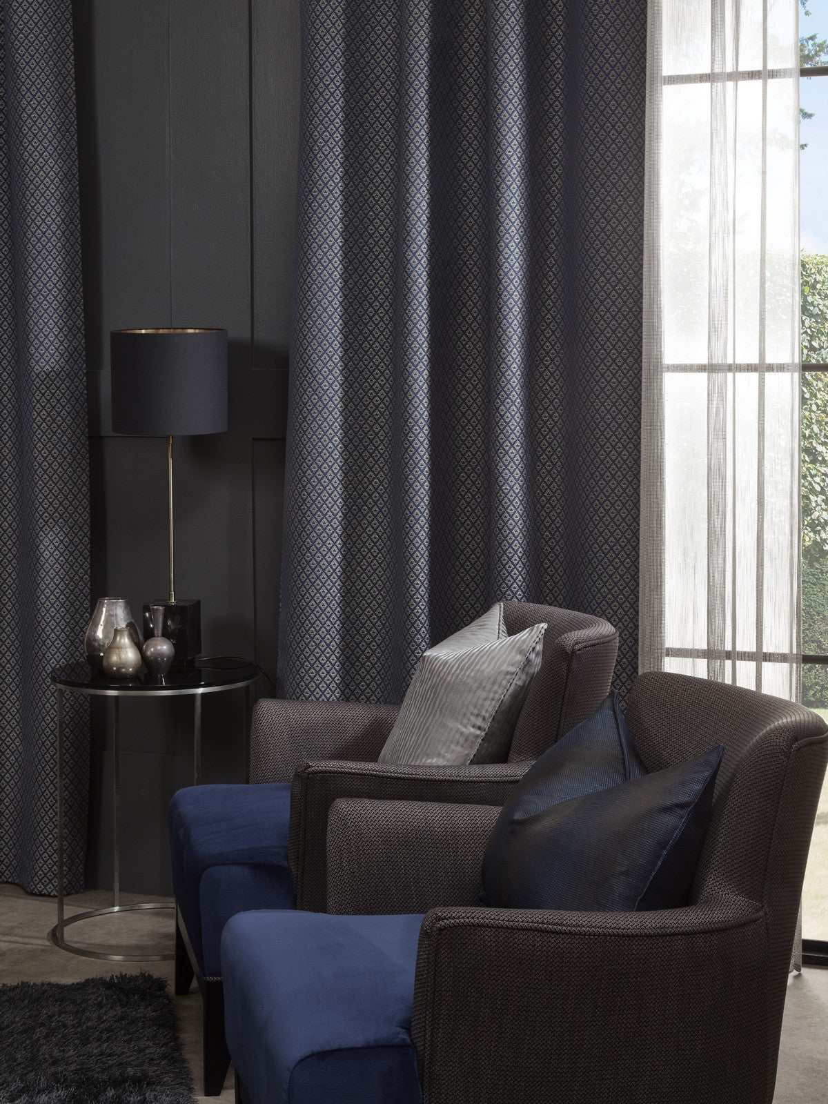 Bond Pewter - Edmund Bell Weave lifestyle