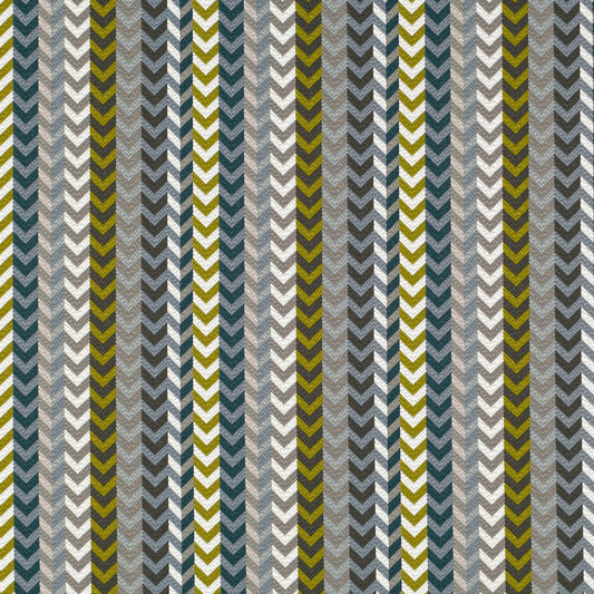 Romo Habanera Verde fire retardant curtain fabric