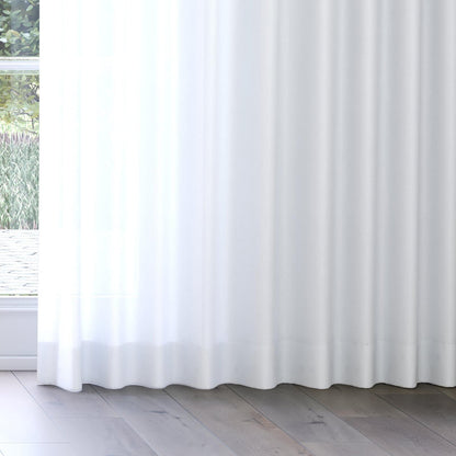Sekers Sulis Chrome fire retardant curtain fabric, view 3