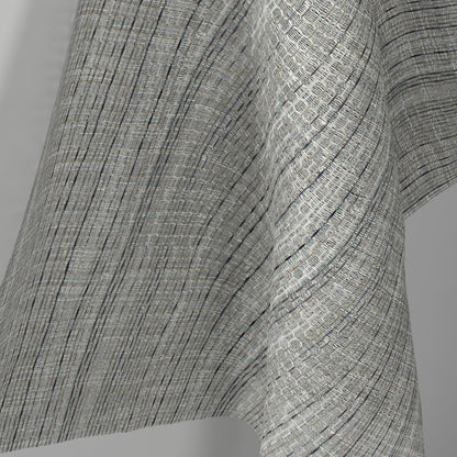 Sekers Macdui Steel fire retardant curtain fabric, view 2