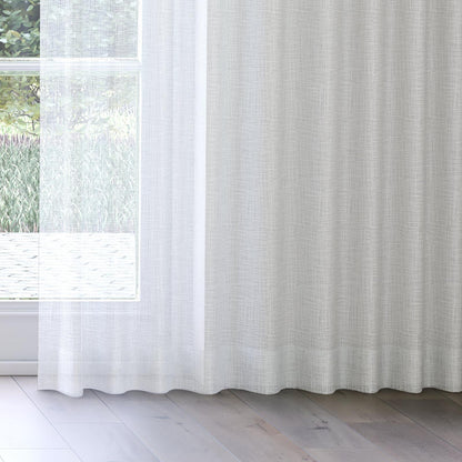 Sekers Lomond Frost fire retardant curtain fabric, view 3