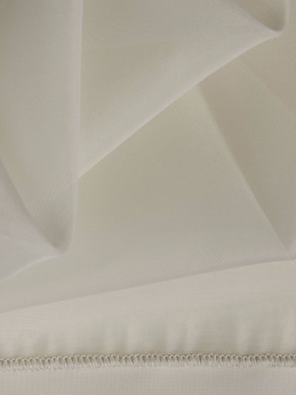 Edmund Bell Plain Leaded Voile White lifestyle