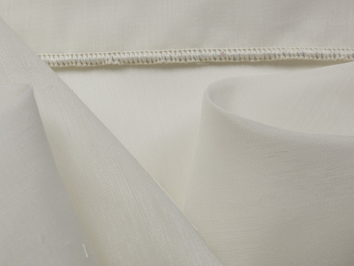 Edmund Bell Slub Leaded Voile White lifestyle
