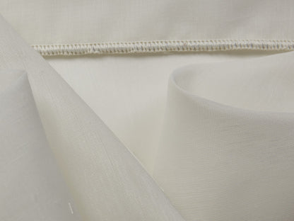 Edmund Bell Slub Leaded Voile White lifestyle