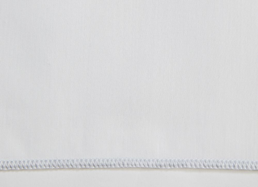 Edmund Bell Slub Leaded Voile White FR fabric