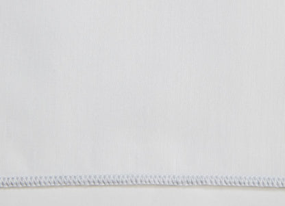 Edmund Bell Slub Leaded Voile White FR fabric