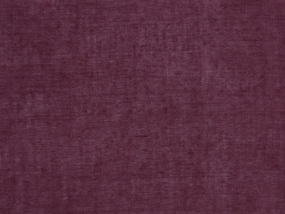 Edmund Bell Illusion Aubergine Fire Retardant Sheer Curtain Fabric
