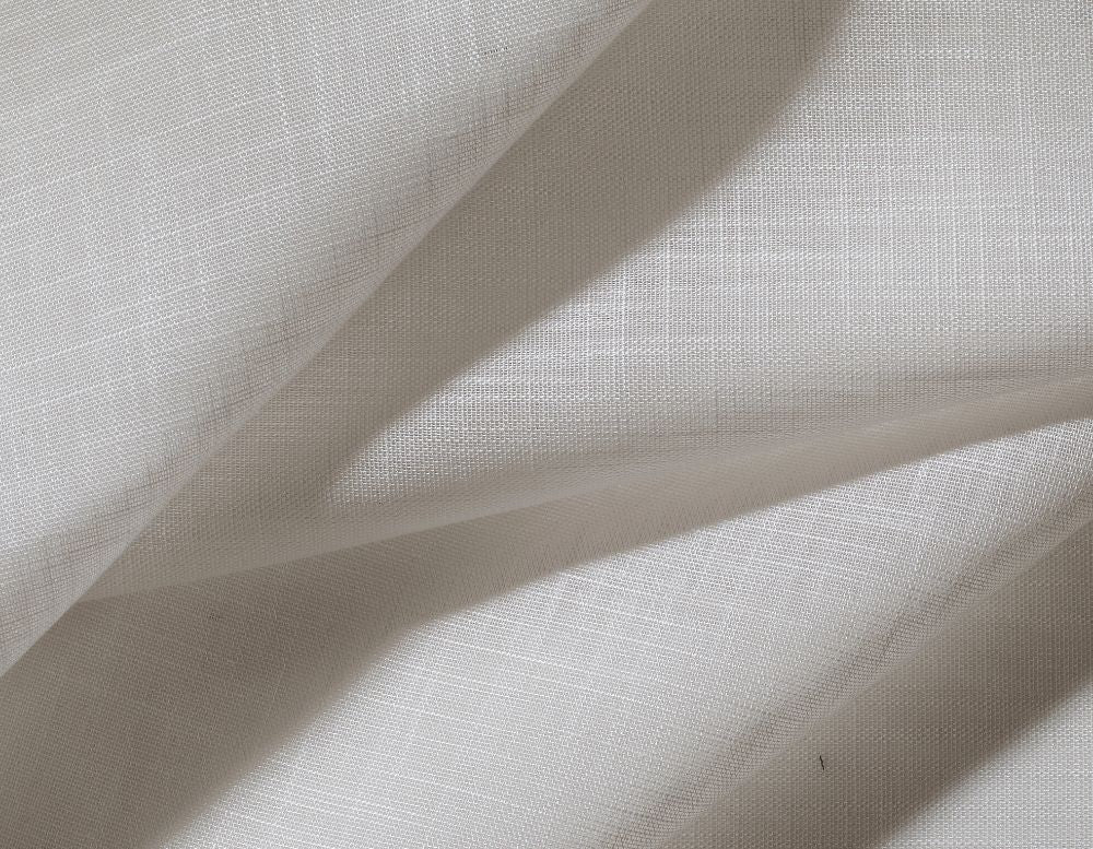 Edmund Bell Revive Champagne Fire Retardant Sheer Curtain Fabric