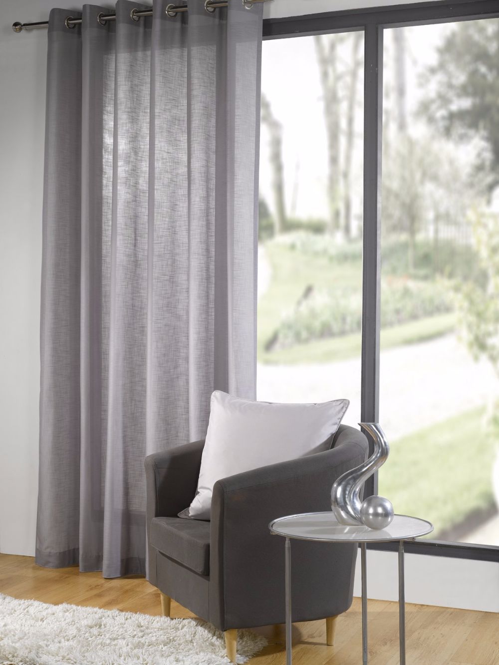 Edmund Bell Revive sheer curtains lifestyle