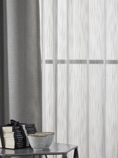 Edmund Bell Nuance sheer curtains lifestyle