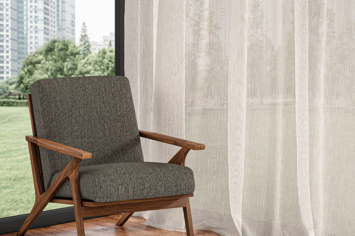 Edmund Bell Link sheer curtains lifestyle