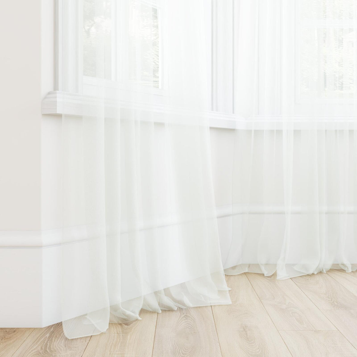 Sekers Vashon Cream fire retardant curtain fabric, view 3