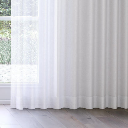 Sekers Macdui Nickel fire retardant curtain fabric, view 3