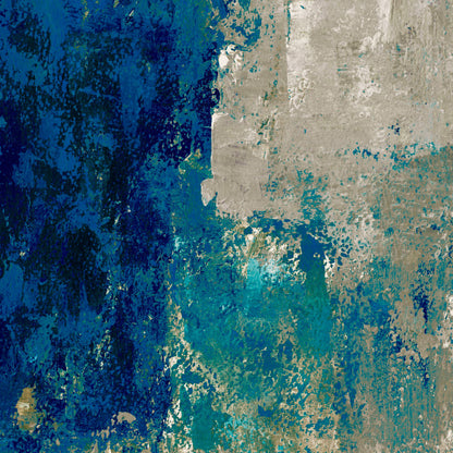 Mallion & Knowles Patina Sapphire-Hemp Fire Retardant Curtains