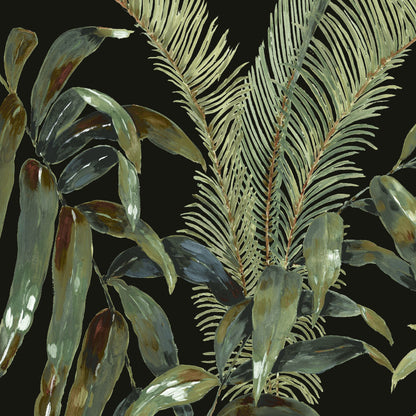 Mallion & Knowles Pavillion Moss Fire Retardant Curtains texture detail