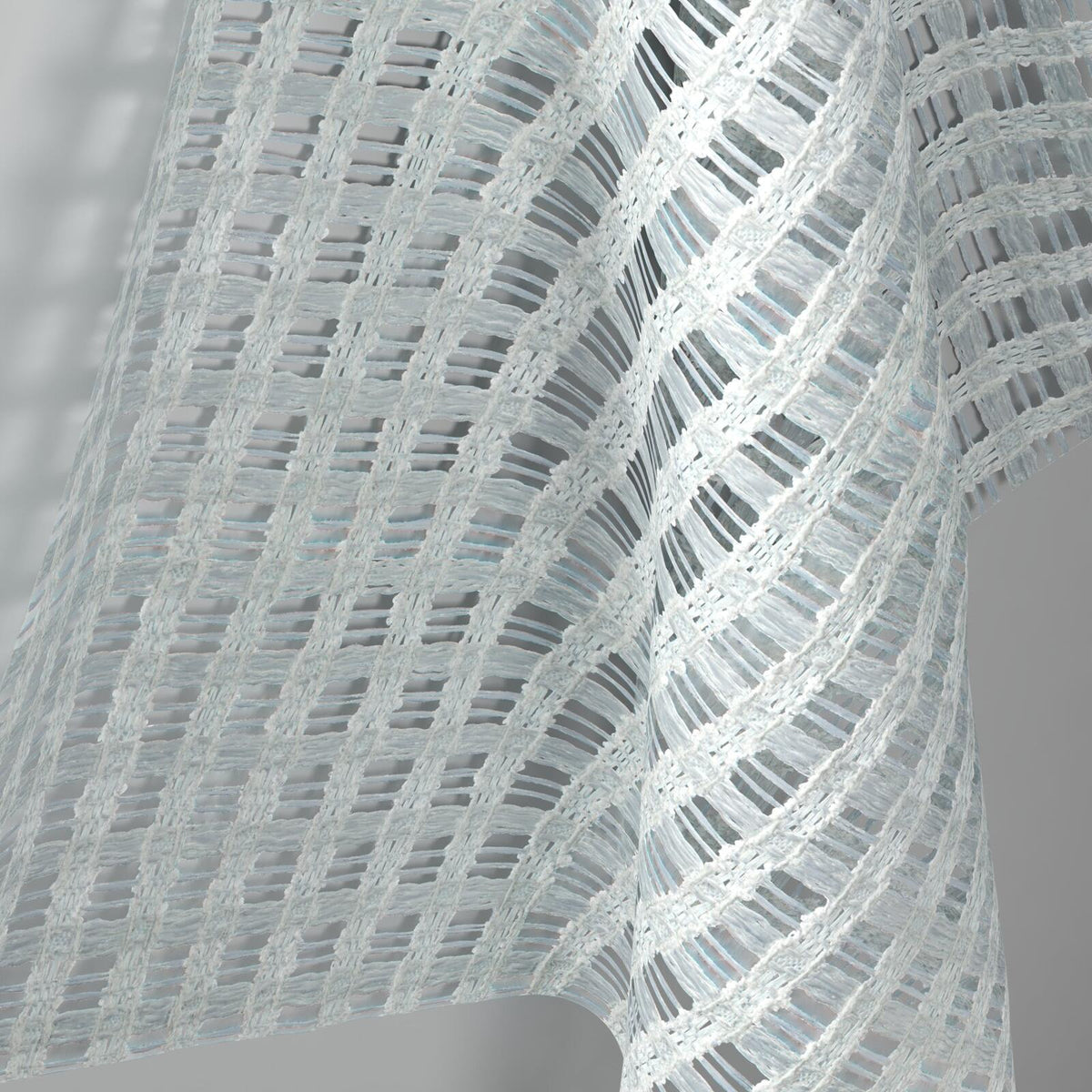 Sekers Sedna Dove fire retardant curtain fabric, view 2