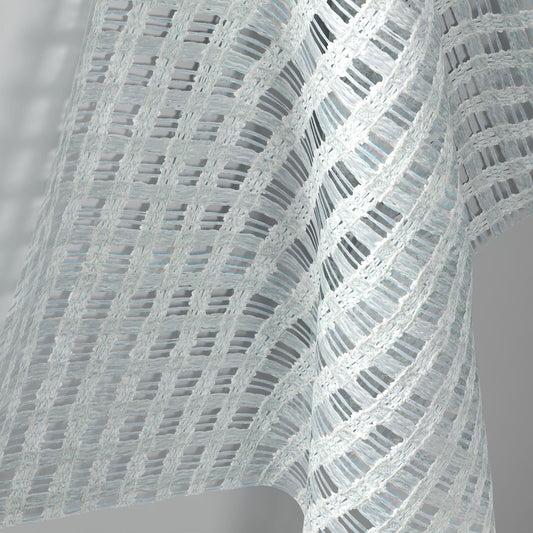 Sekers Sedna Dove fire retardant curtain fabric, view 2