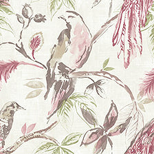 Bancroft Small Birdsong Berry Fire Retardant Curtains