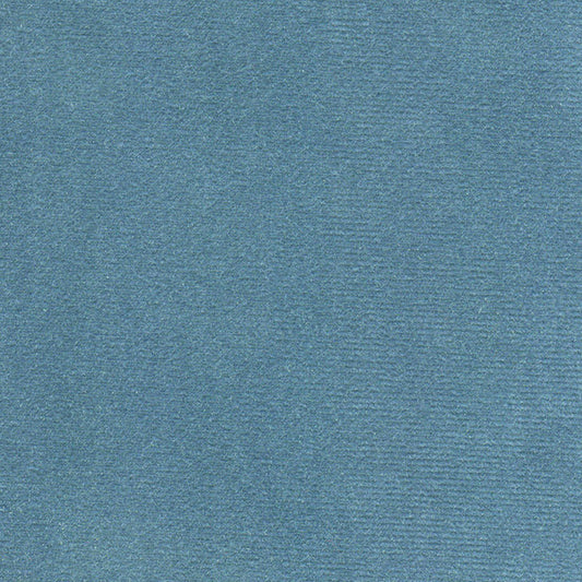 Bancroft Phoenix Velvet Mid Blue Fire Retardant Curtains