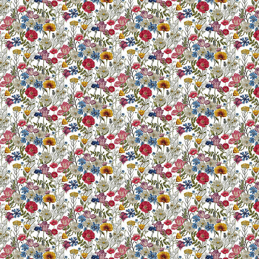 Bancroft Audley Wildflower Fire Retardant Curtains