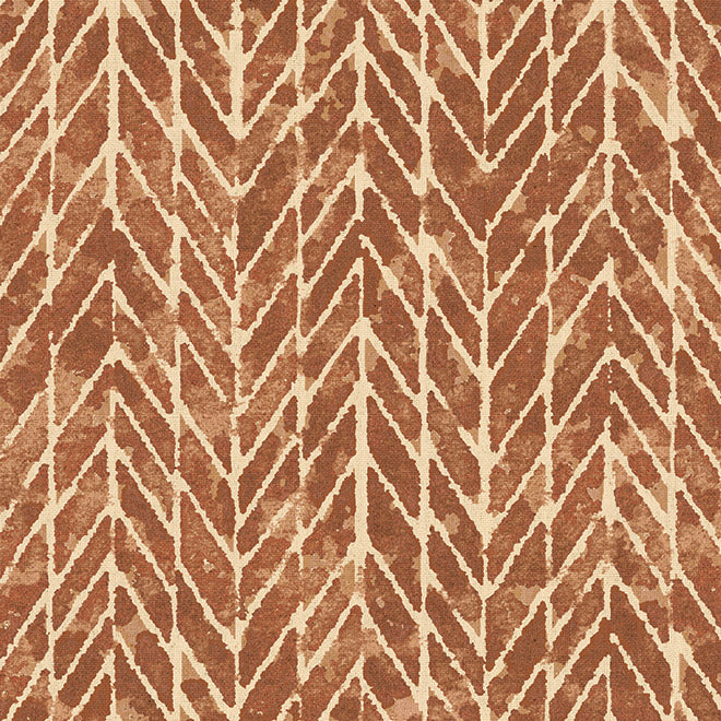Bancroft Oakland Bark Tuscan Red Fire Retardant Curtains