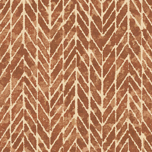 Bancroft Oakland Bark Tuscan Red Fire Retardant Curtains