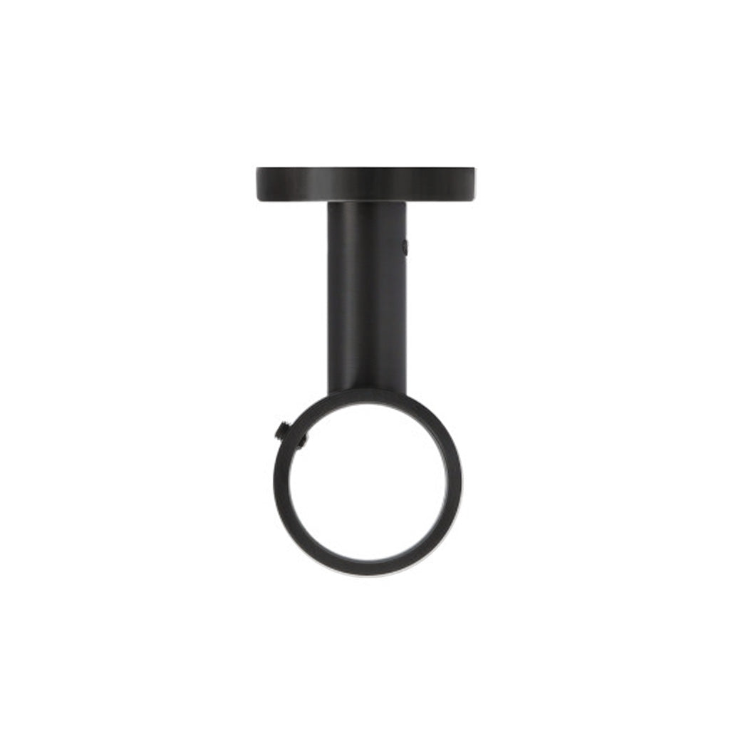 28mm Contract Ceiling Bracket Black Nickel