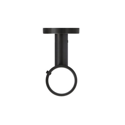 28mm Contract Ceiling Bracket Black Nickel