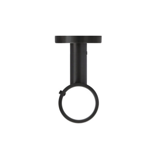 28mm Contract Ceiling Bracket Black Nickel