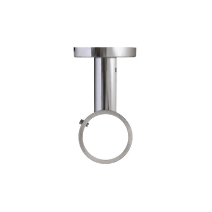 28mm Contract Ceiling Bracket Polished Silver