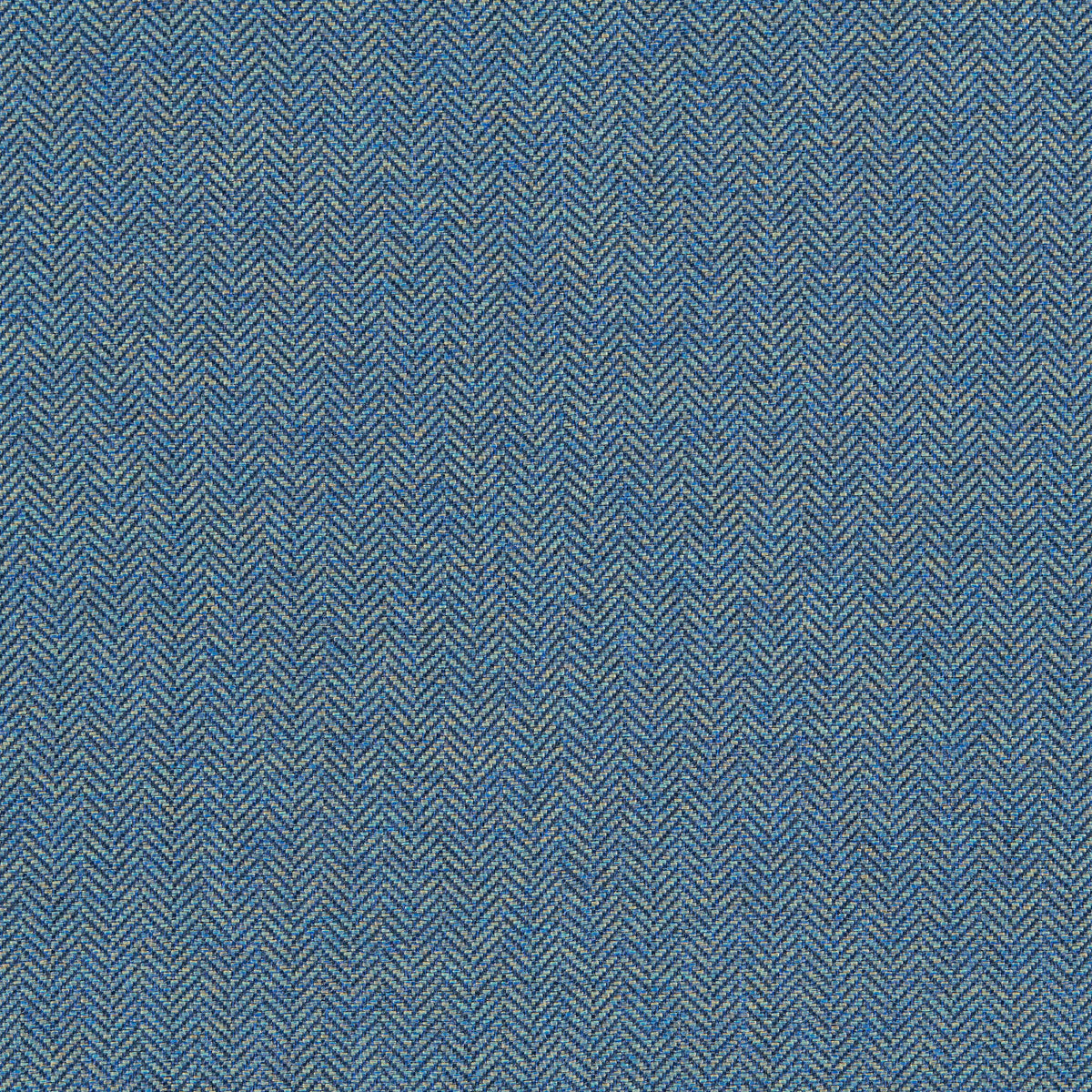 Classic Herringbone II Azure