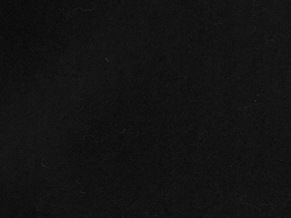 Abbotsford Classic Melton Black fire retardant curtain fabric swatch