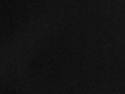 Abbotsford Classic Melton Black fire retardant curtain fabric swatch