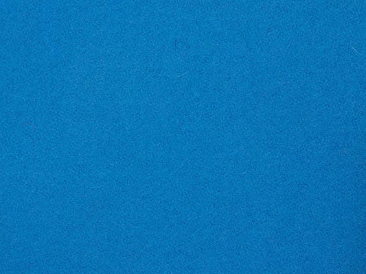 Abbotsford Classic Melton Bright Blue fire retardant curtain fabric swatch