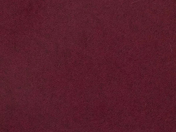 Abbotsford Classic Melton Merlot fire retardant curtain fabric swatch