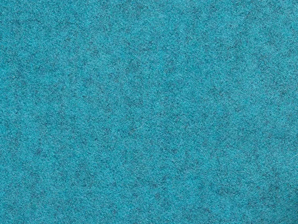 Abbotsford Classic Melton Turquoise fire retardant curtain fabric swatch