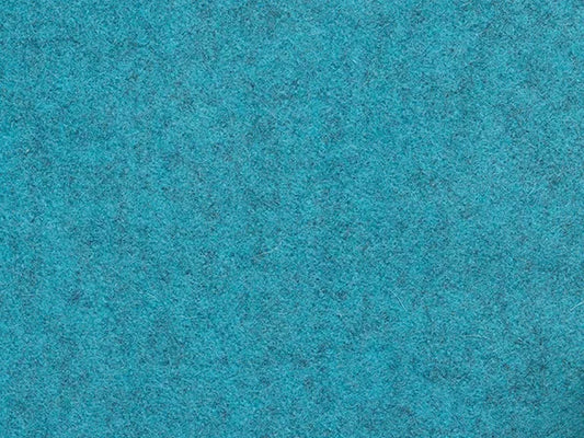 Abbotsford Classic Melton Turquoise fire retardant curtain fabric swatch